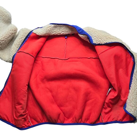 Vintage Patagonia Retro X Deep Pile 1980s Teddy Bear Fleece Men's XL Oatmeal - Picture 8 of 12